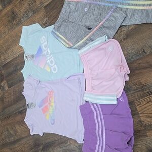 Adidas Toddler Girl Activewear Bundle 4T